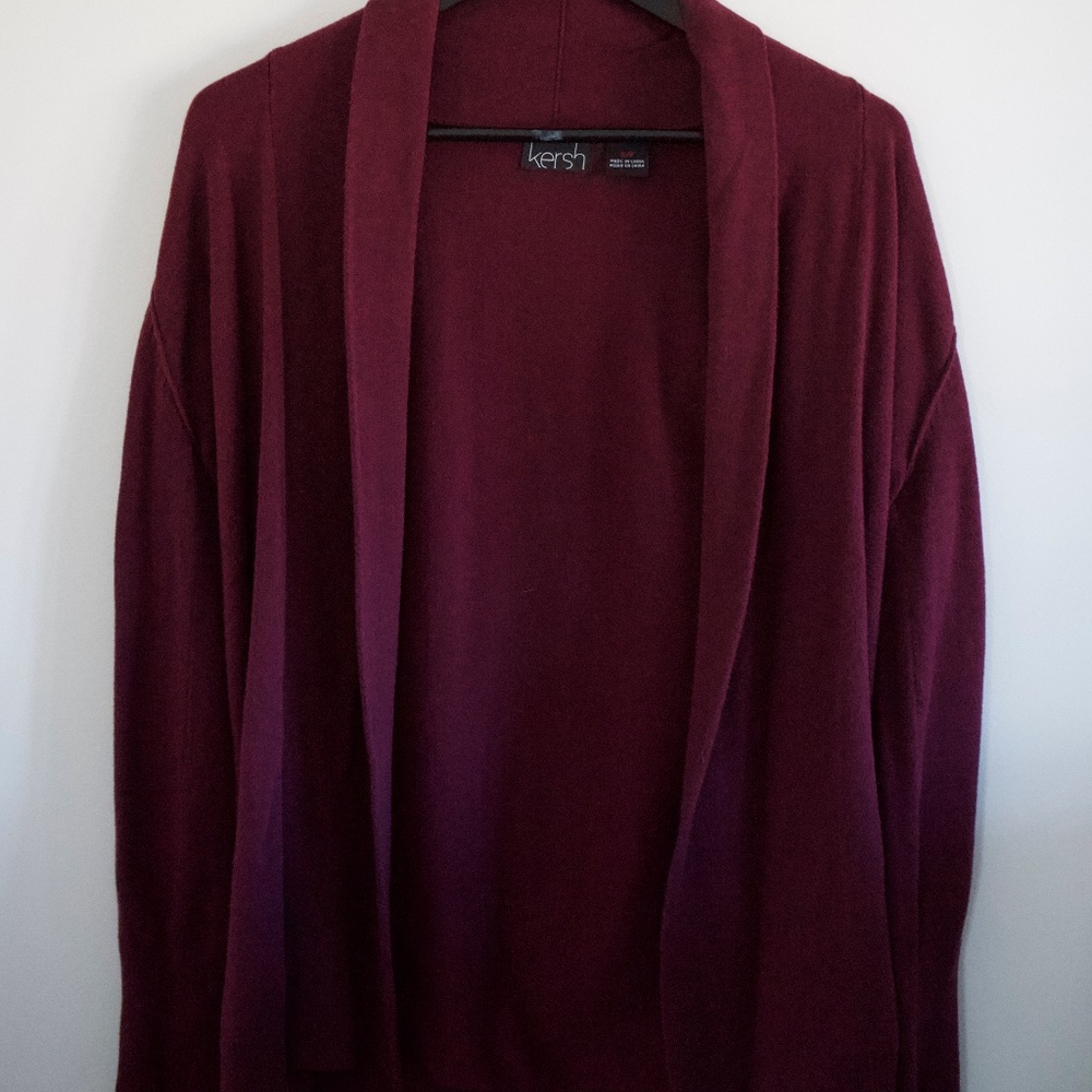 Kersh Purple Cardigan. Size S.